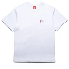 Patterned classicness Ice Cream Quarters Tee - White
