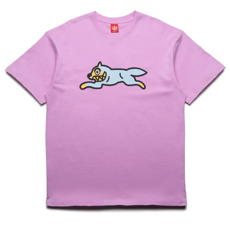 Metallic colors billiards event Ice Cream Running Dog Tee - Orchid