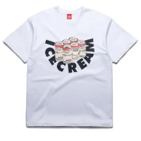 Dance class Office Ice Cream Six Pack Tee - White