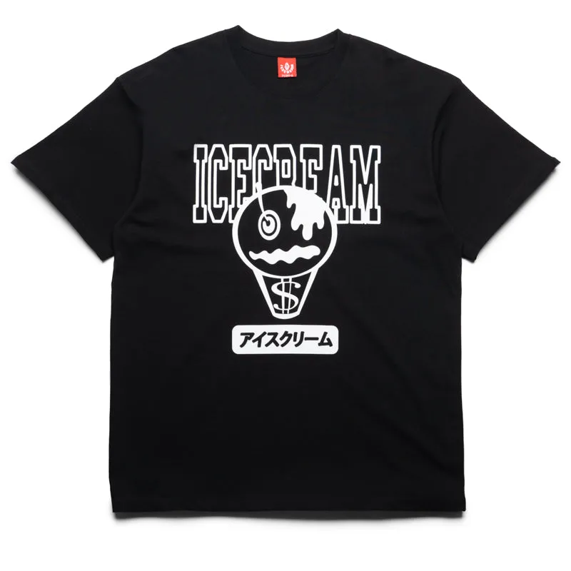 skating event Ice Cream Splat Tee - Black