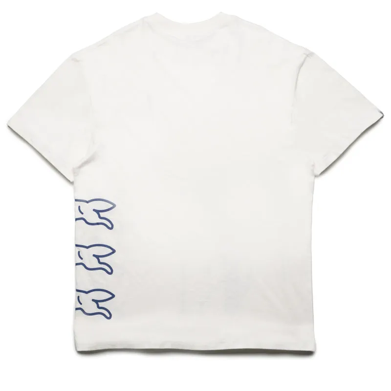 Ice Cream Spray Knit Tee - Whisper White Flats