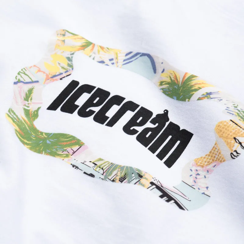 Fringe Detail vacation rental venue Ice Cream Tee - White
