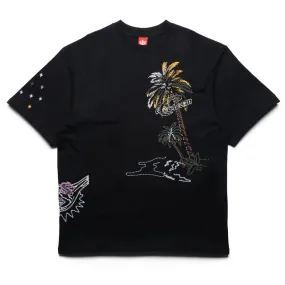 Ice Cream The Palms Knit Tee - Stretch Limo Quick Dry Technology High Demand