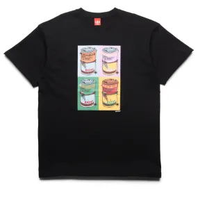 V-Neck Activewear Ice Cream Warbucks Tee - Black