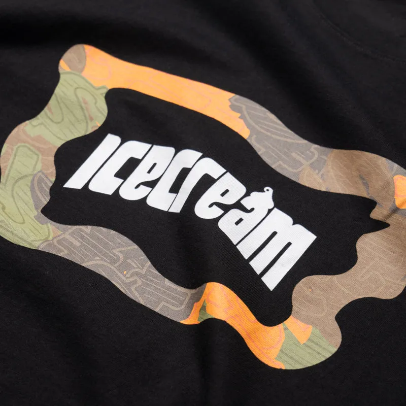 table tennis Breathable Design Ice Cream Worldwide Tee - Black