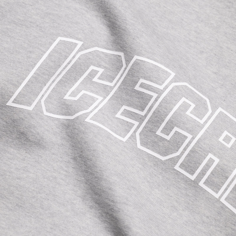 Ice Cream College Sweatshirt - Heather Gray
