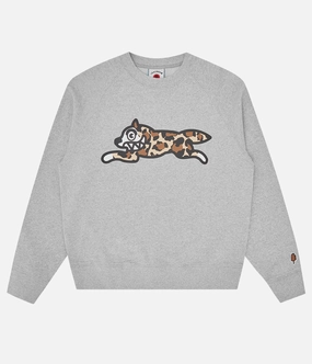 Ice Cream Running Dog Crewneck Seamless construction UniversalFit