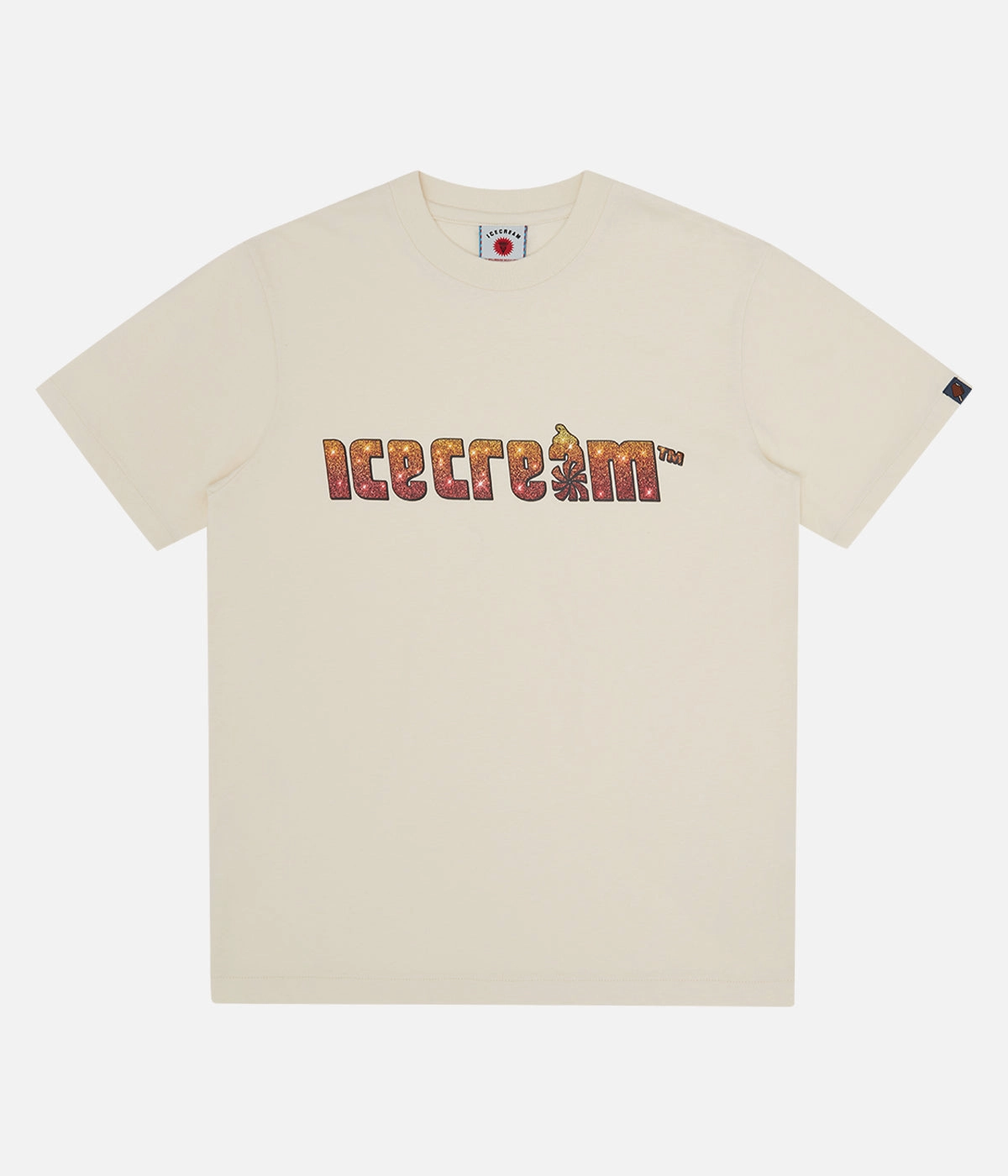 Solid Hue gender-neutral Ice Cream Soft Serve Sparkle T-Shirt