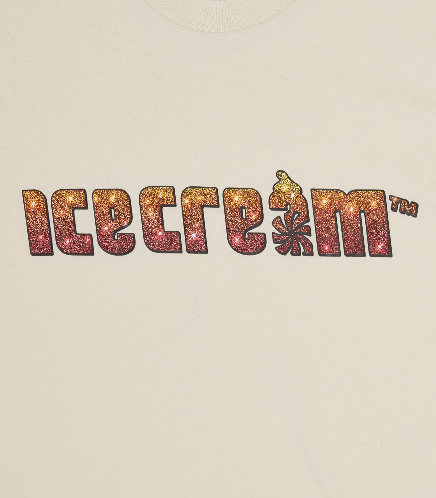 Vintage Style Youthful Vibe Ice Cream Soft Serve Sparkle T-Shirt
