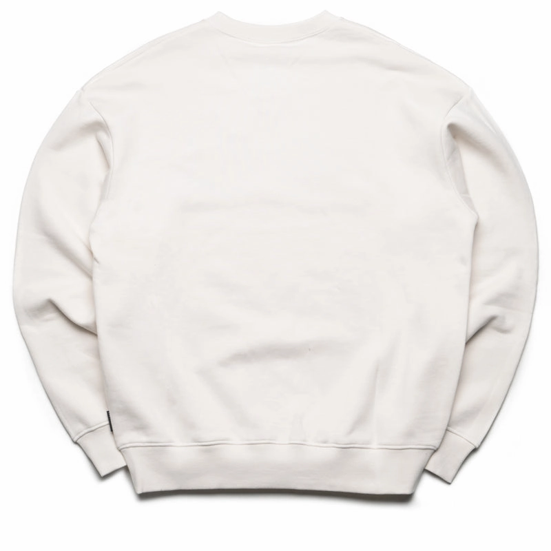 Ice Cream Tone Sweatshirt - Whisper White