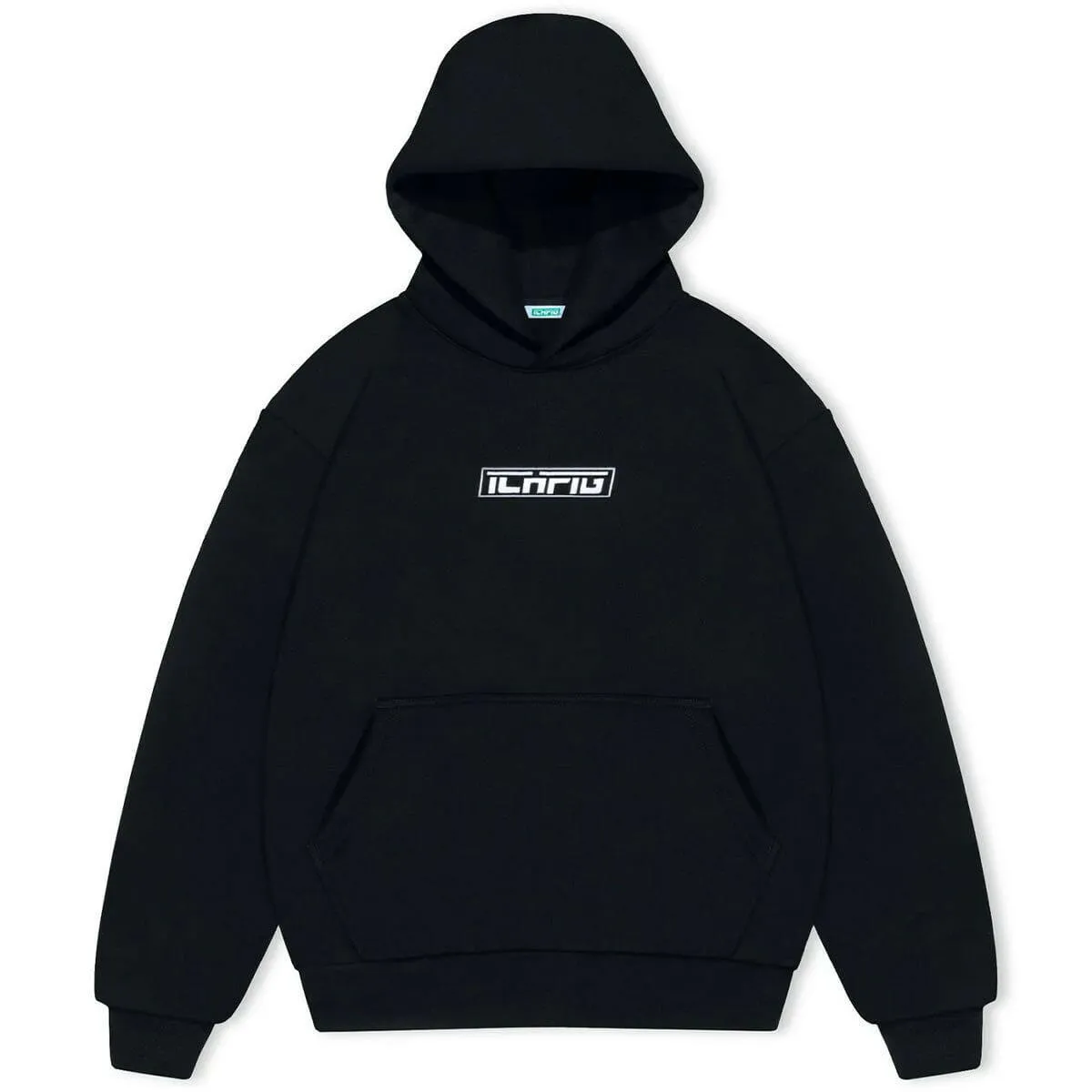 Stretch Knit Technology Ichpig - Strike Cordless Hoodie Black/White