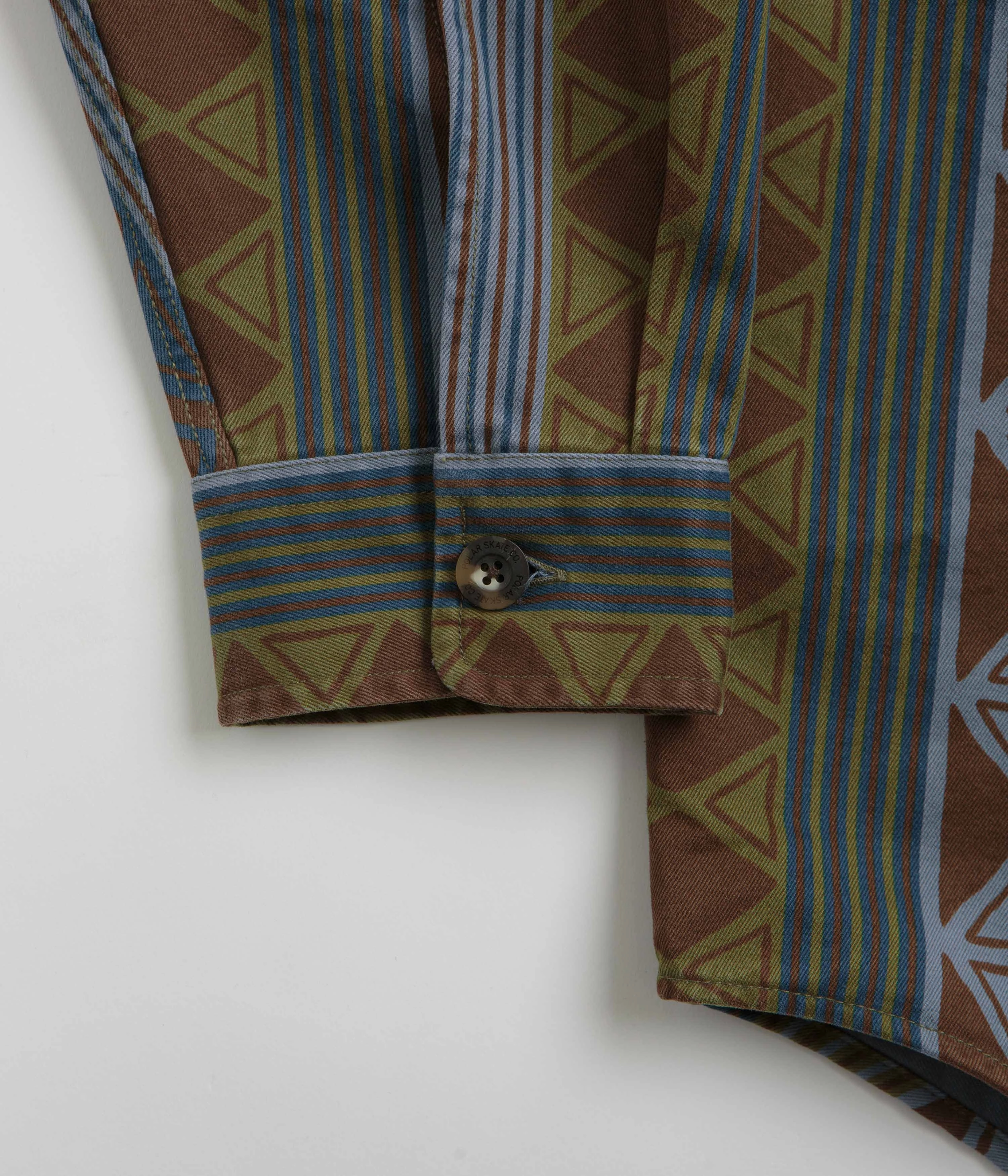 Polar Big Boy Overshirt - Blue Green Mix High - end