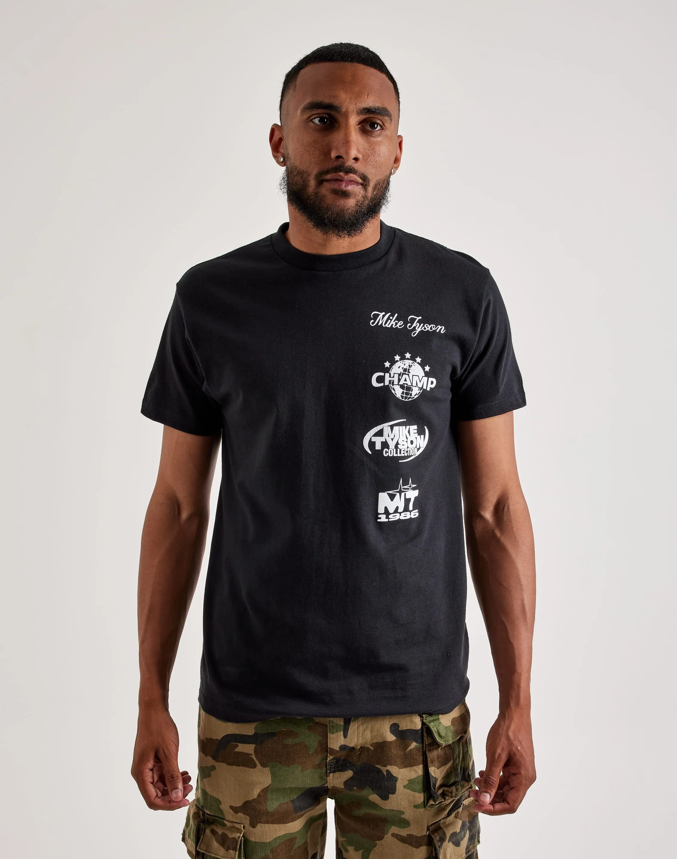 DoubleLayeredEdging ID Supply Mike Tyson Heavyweight Highlights Tee