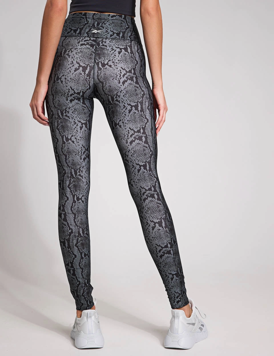 Plus Size Soft Touch Functional Comfort ID Train Leggings - Black