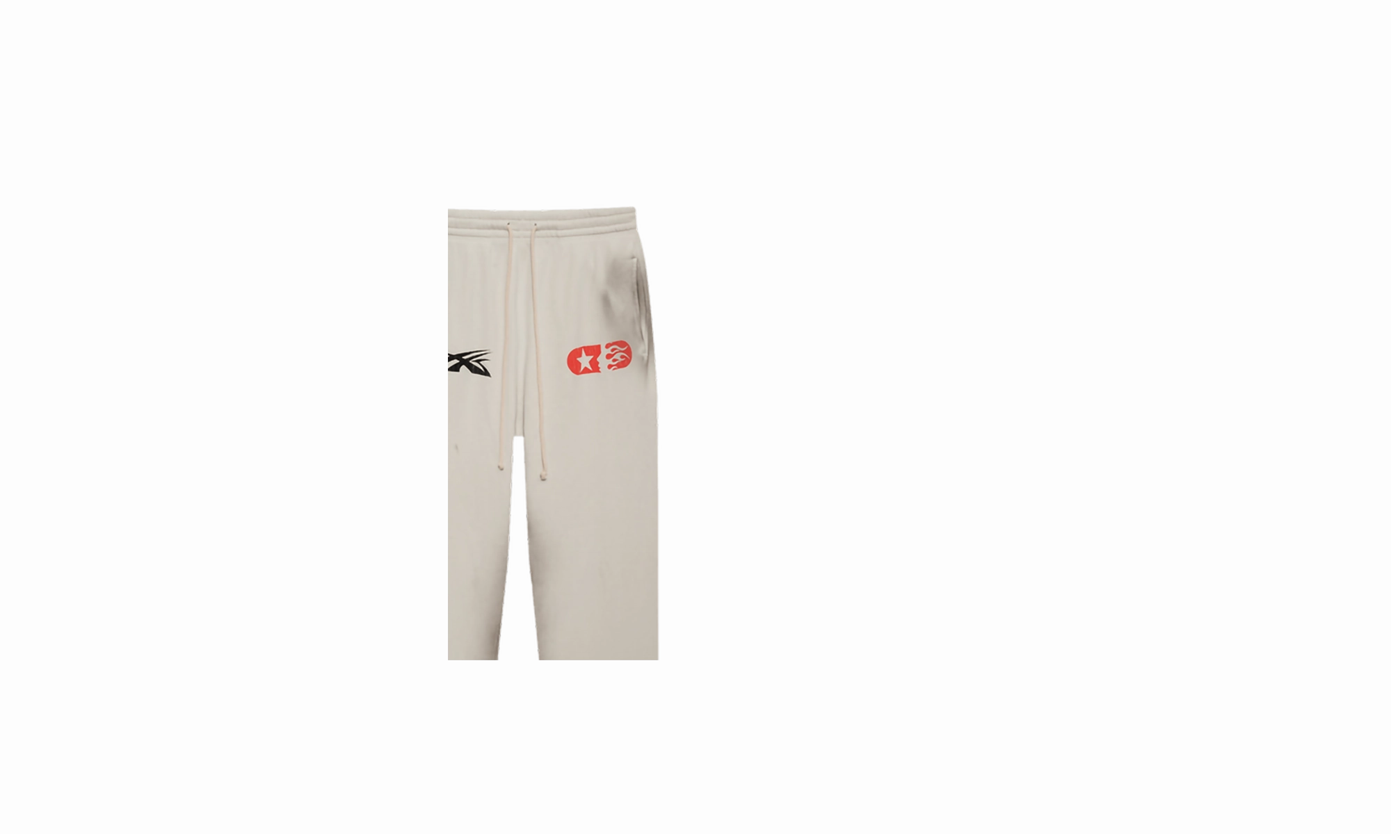 If You Dont Like Us Beat Us Sweatpants "White"