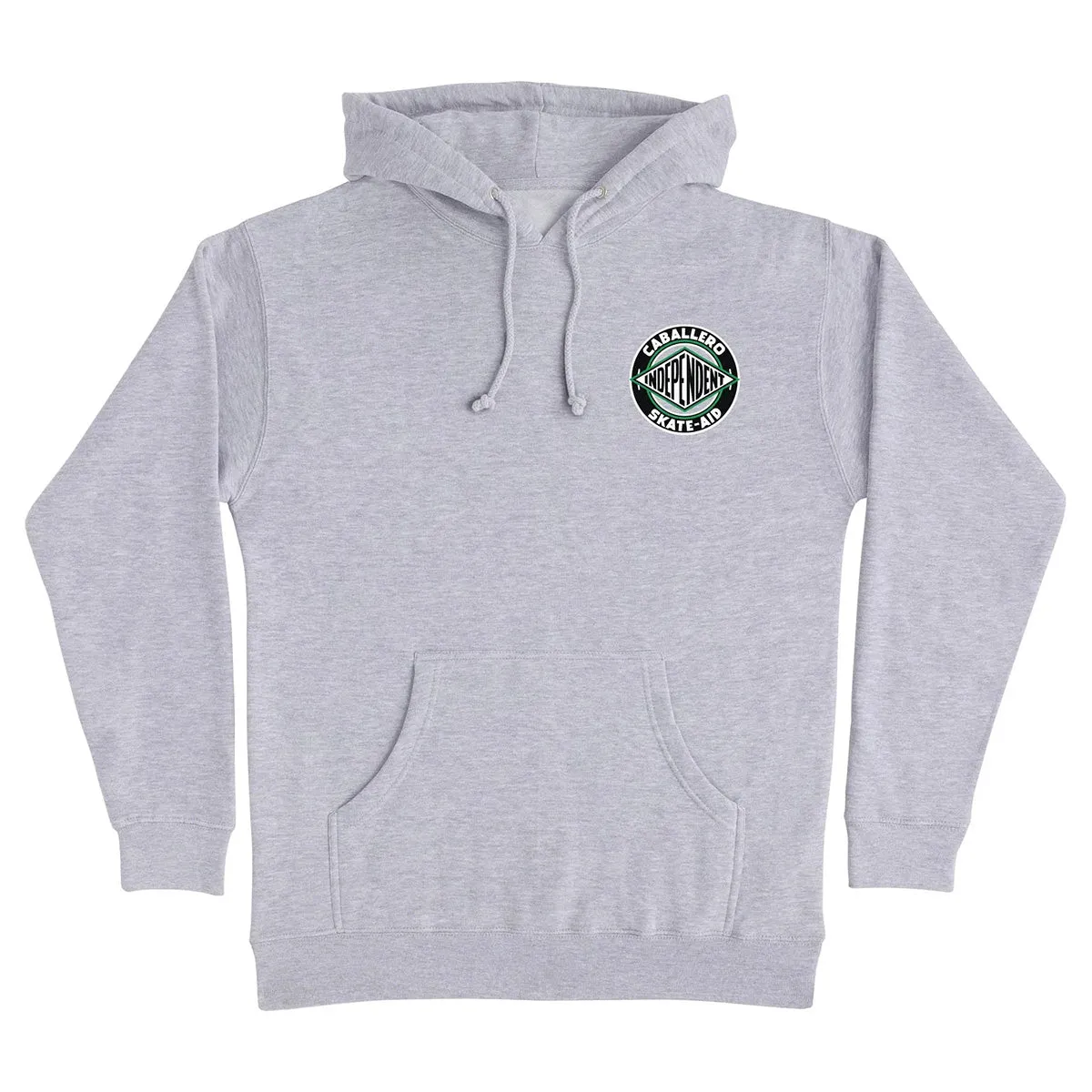 Hyena like Soft Streetwear Independent - Caballero X Skate Aid Hoodie Grey Heather