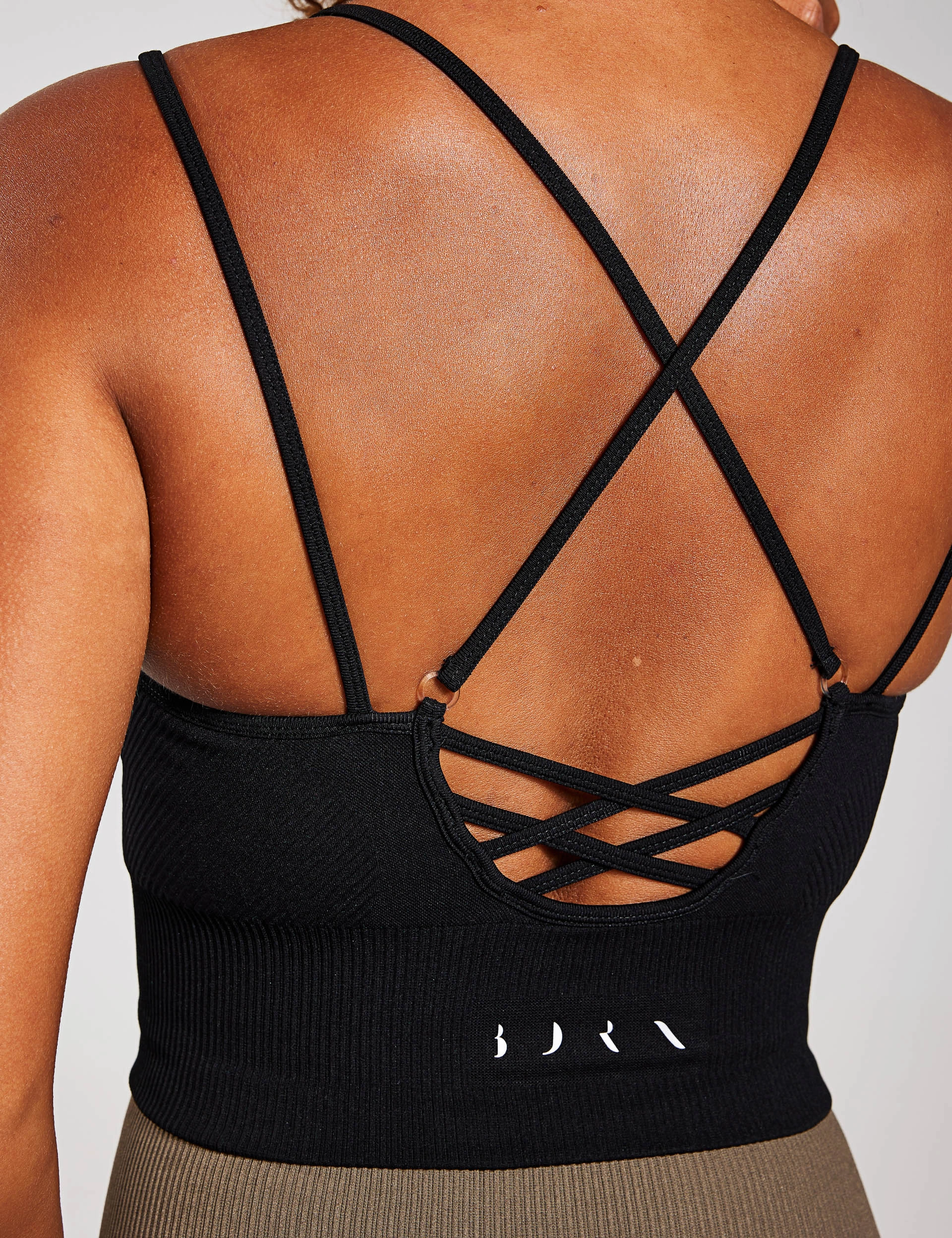 India Seamless Bra - Black Different sizes Heat-sealed seams