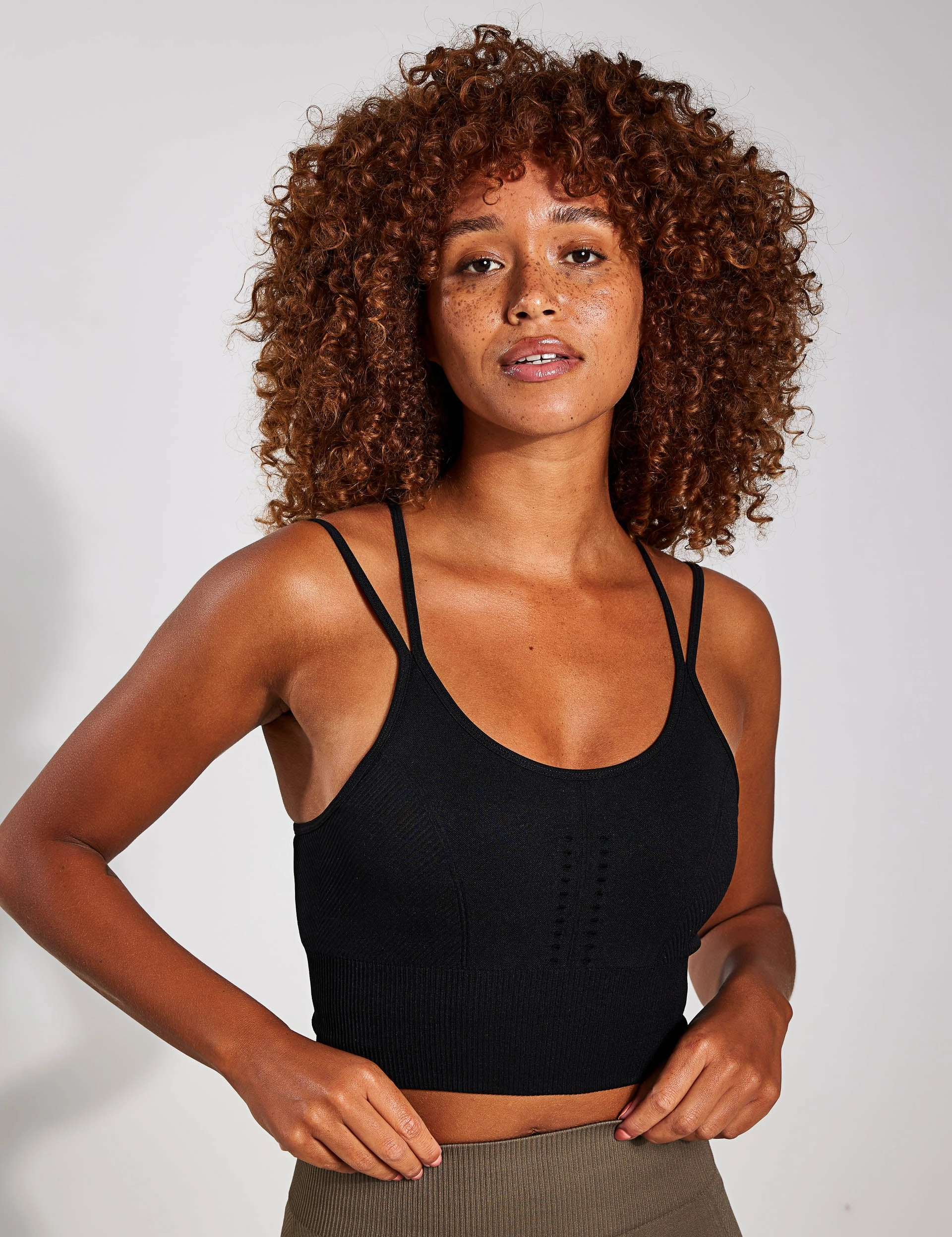 India Seamless Bra - Black Soft