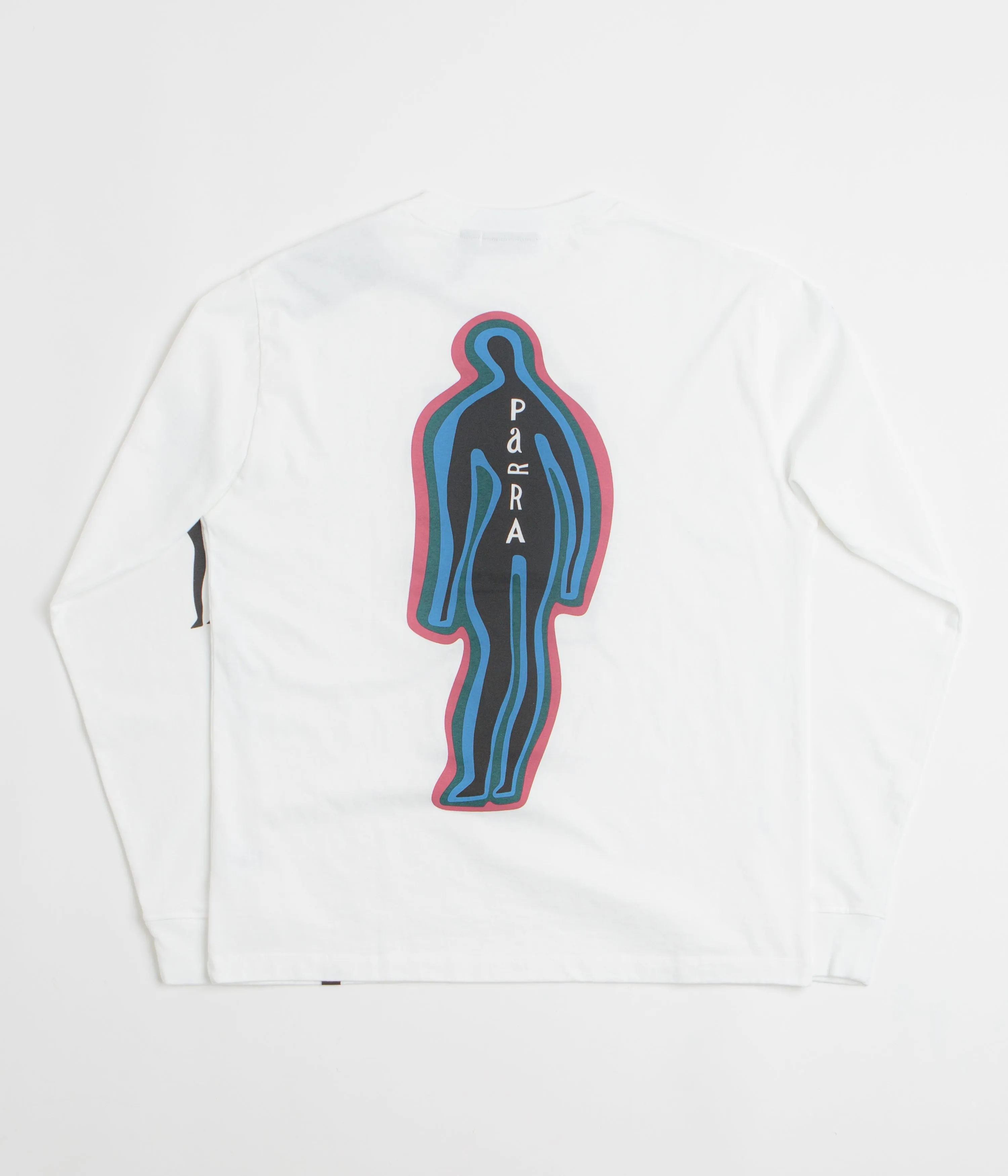 hidden closure by Parra The Hotel Long Sleeve T-Shirt - White