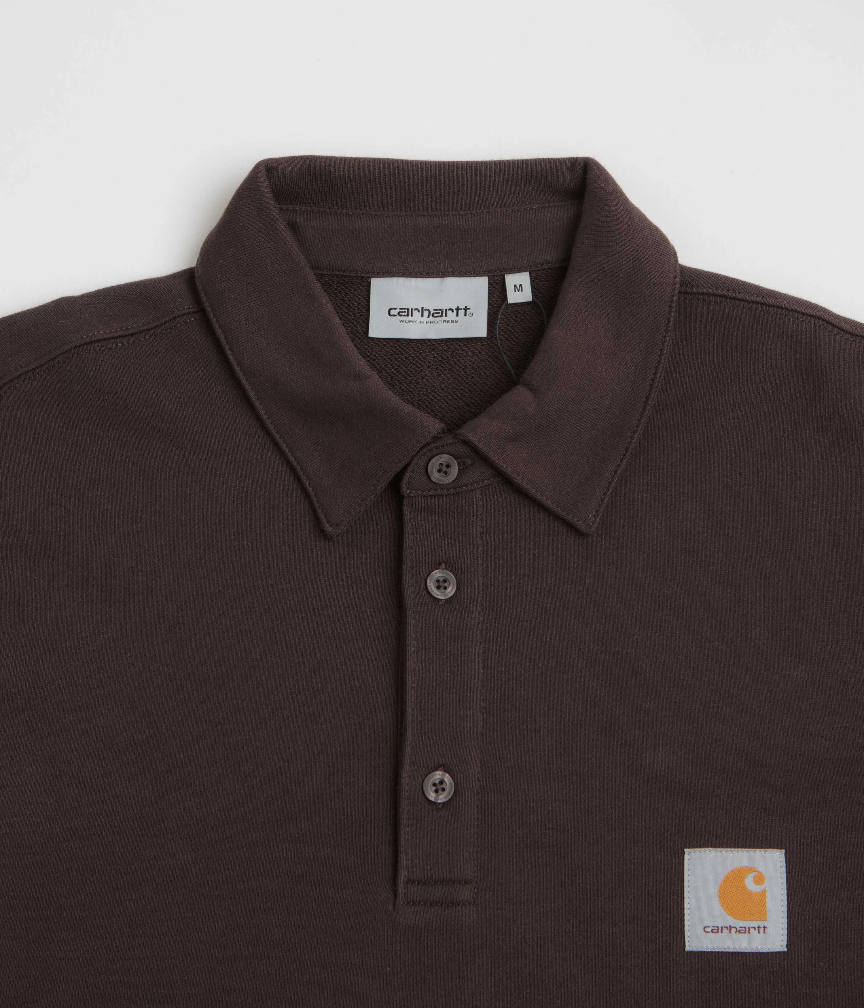 Carhartt Polo Sweatshirt - Palisander Outdoor Look Vibrant Print