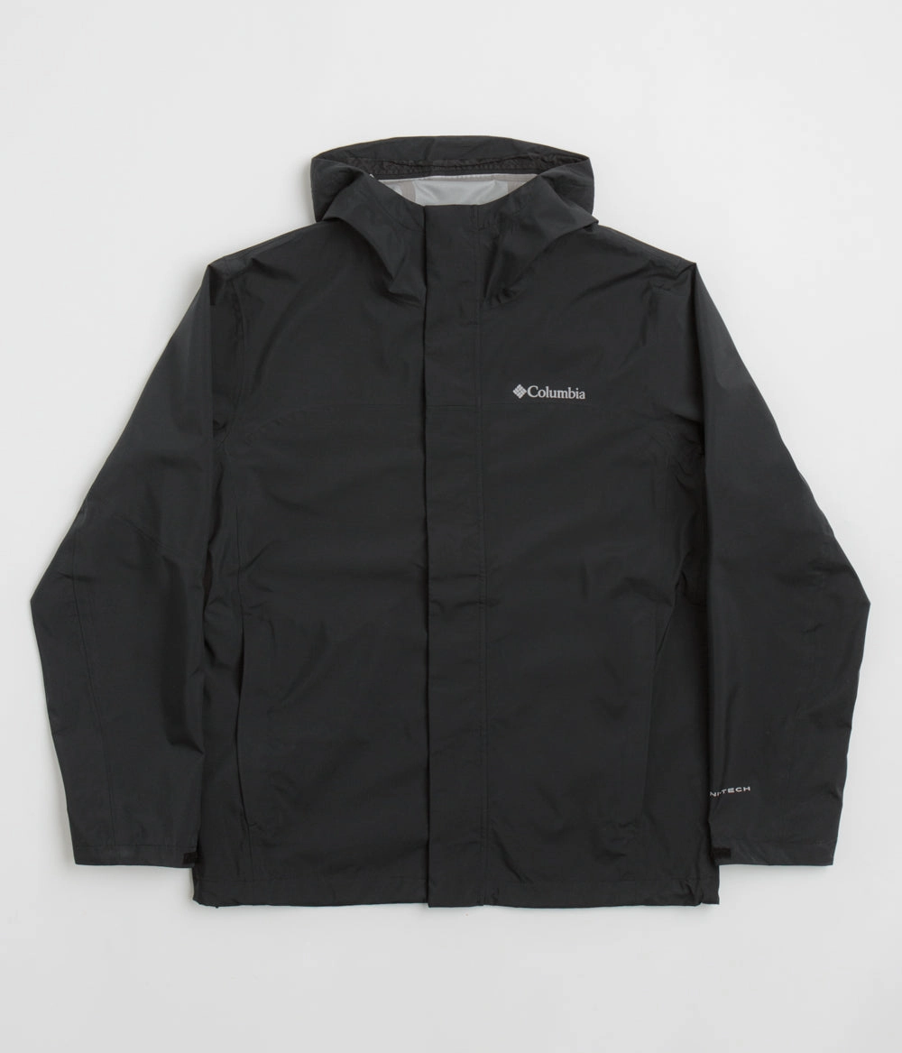 Columbia Wahkeena Falls 3L Shell Jacket - Black Flexible Shoulder Mobility