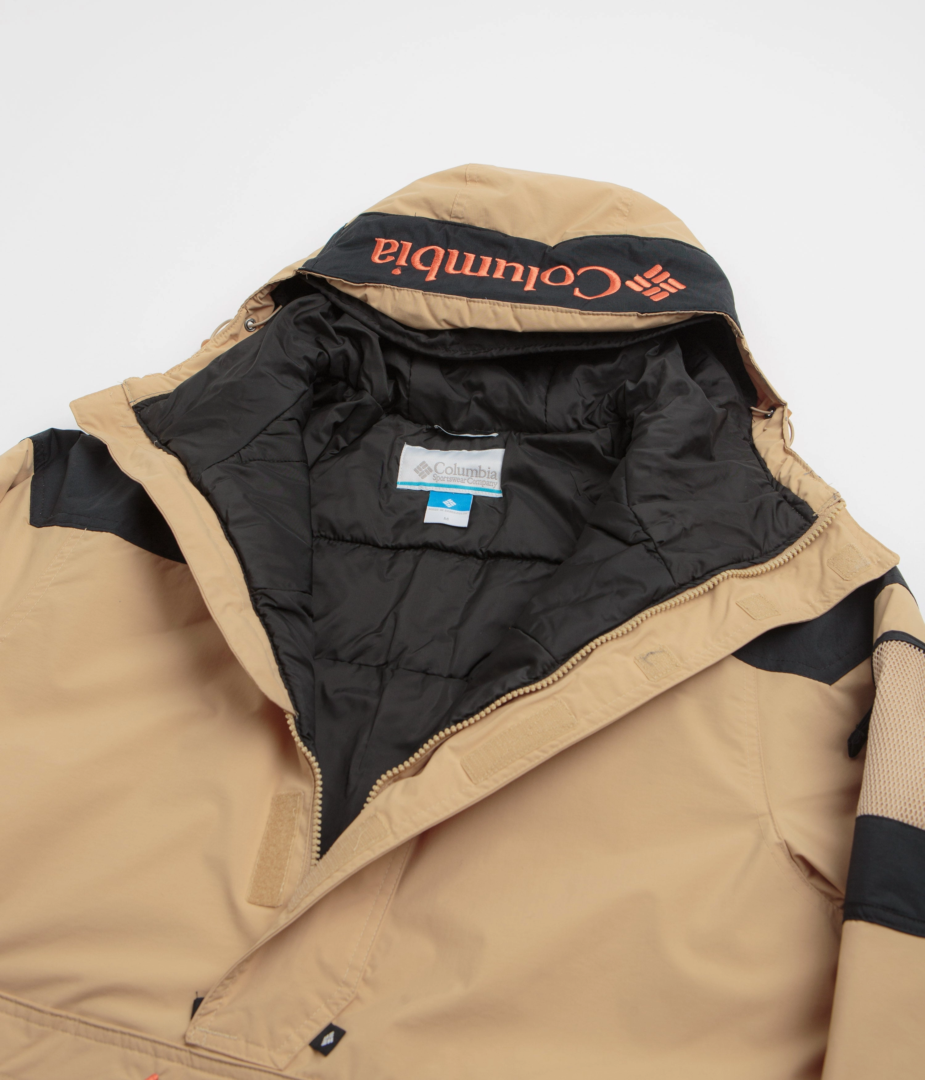 Columbia Challenger II Insulated Pullover Jacket - Canoe / Black Learn