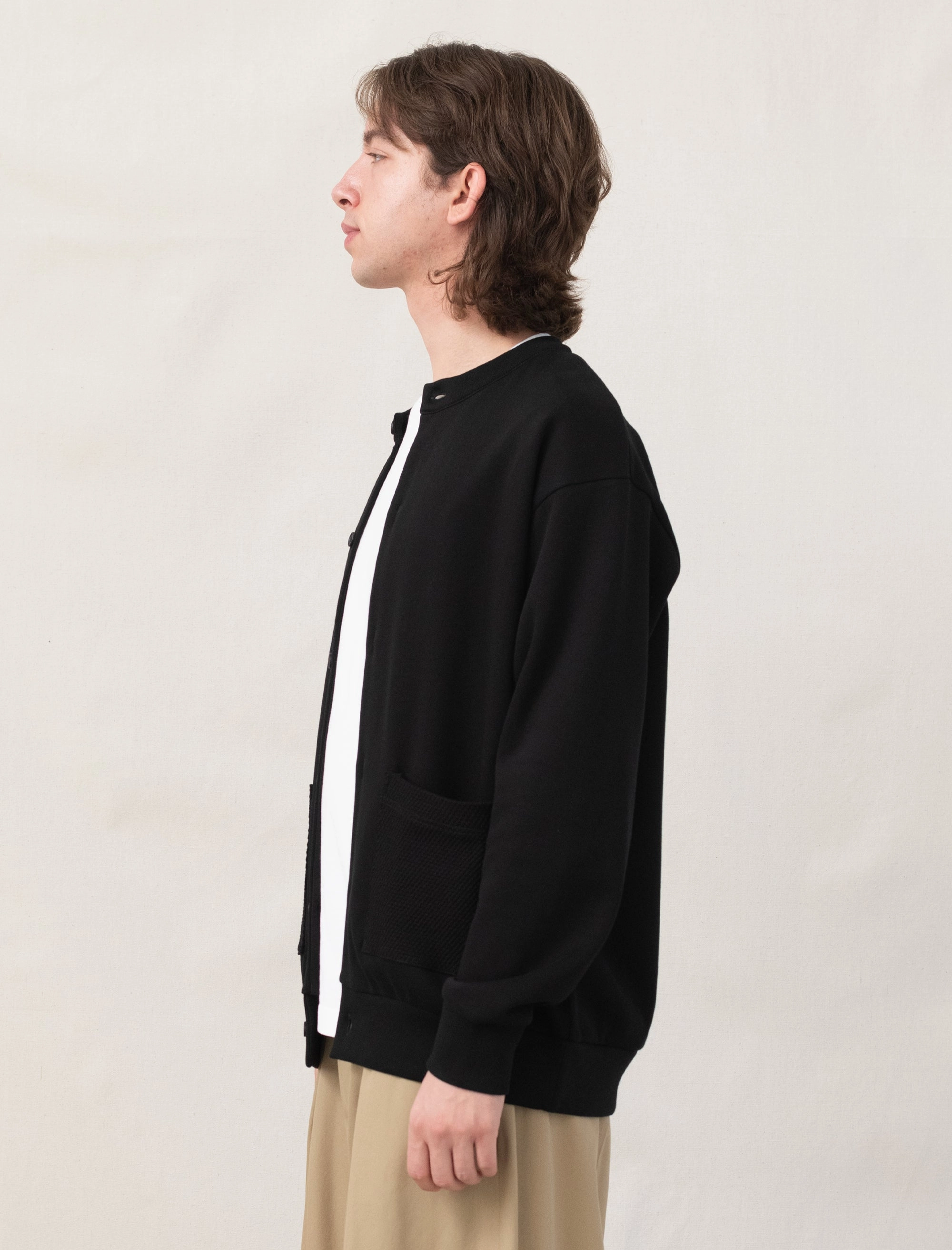 Cardigan (Black) Tear Resistant