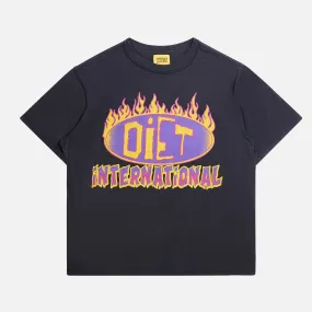 INTL FLAME - VINTAGE BLACK BreathableFabric HeavyDuty Zipper
