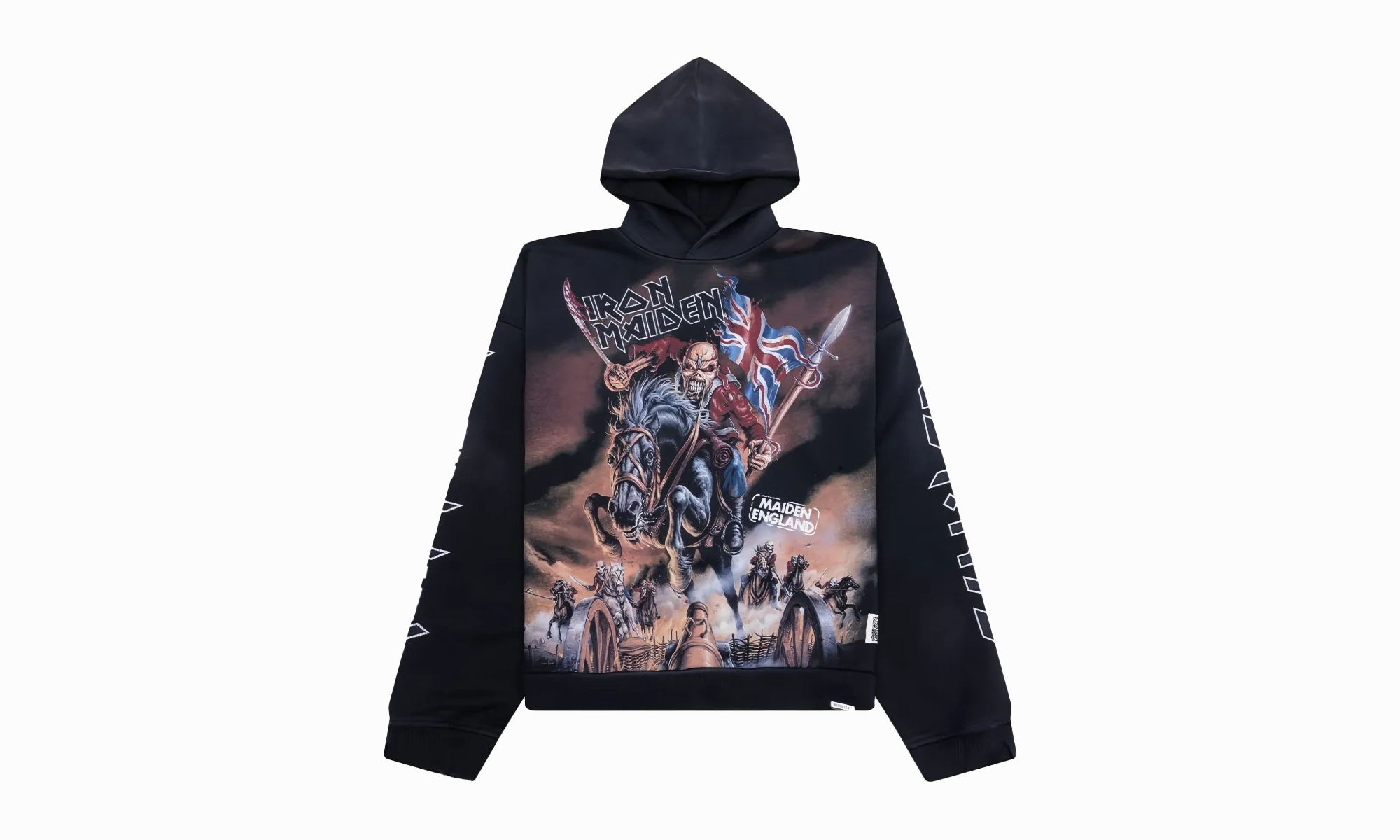 Iron Maiden Steed Hoodie "Black"