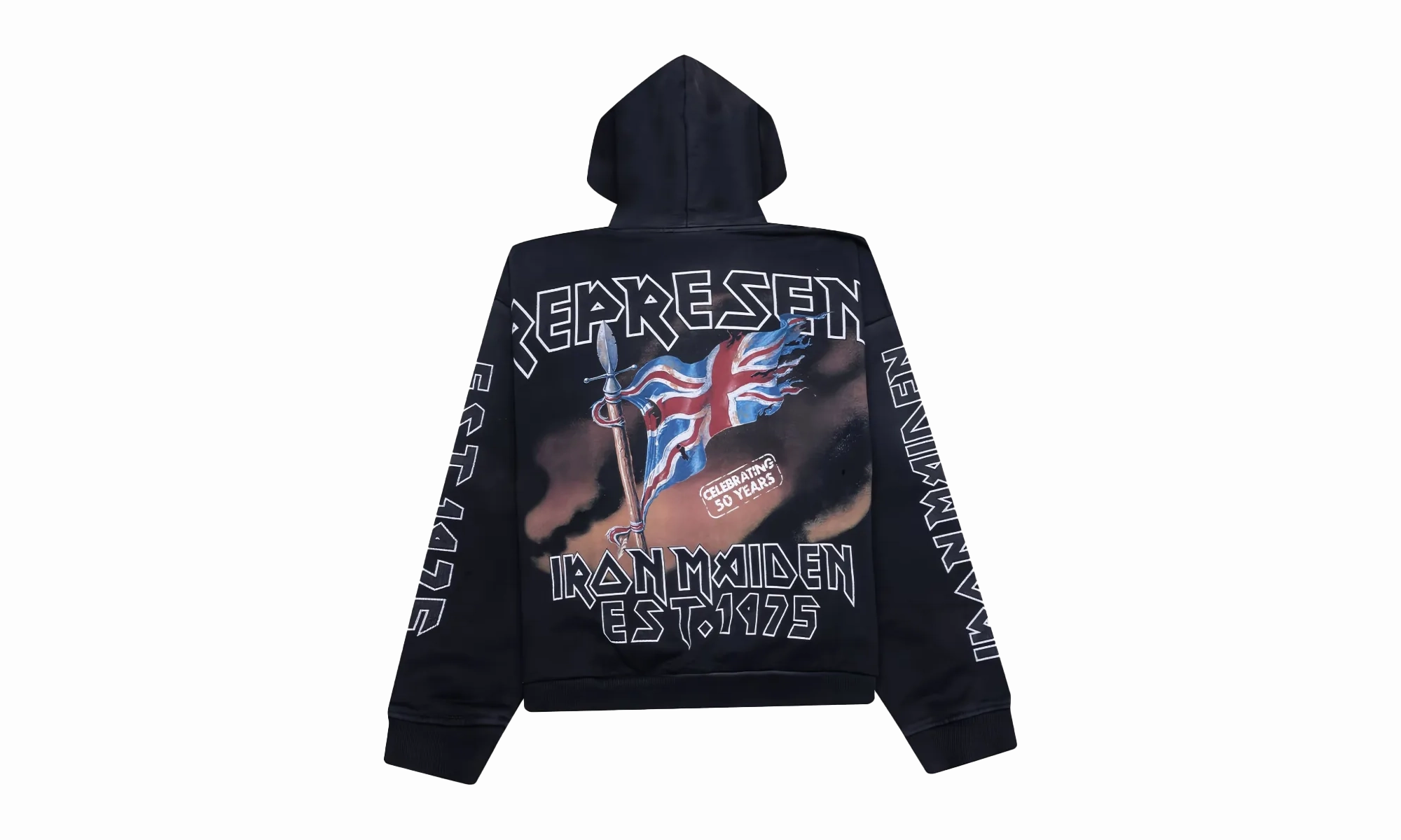 Iron Maiden Steed Hoodie "Black"