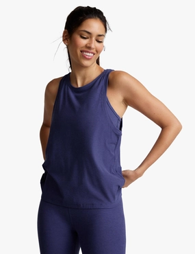Featherweight Rebalance Tank - Eternal Blue Heather Exclusive Unique