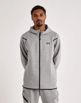 Under Armour Unstoppable Fleece Full-Zip Hoodie StainlessZippers Organic Ease
