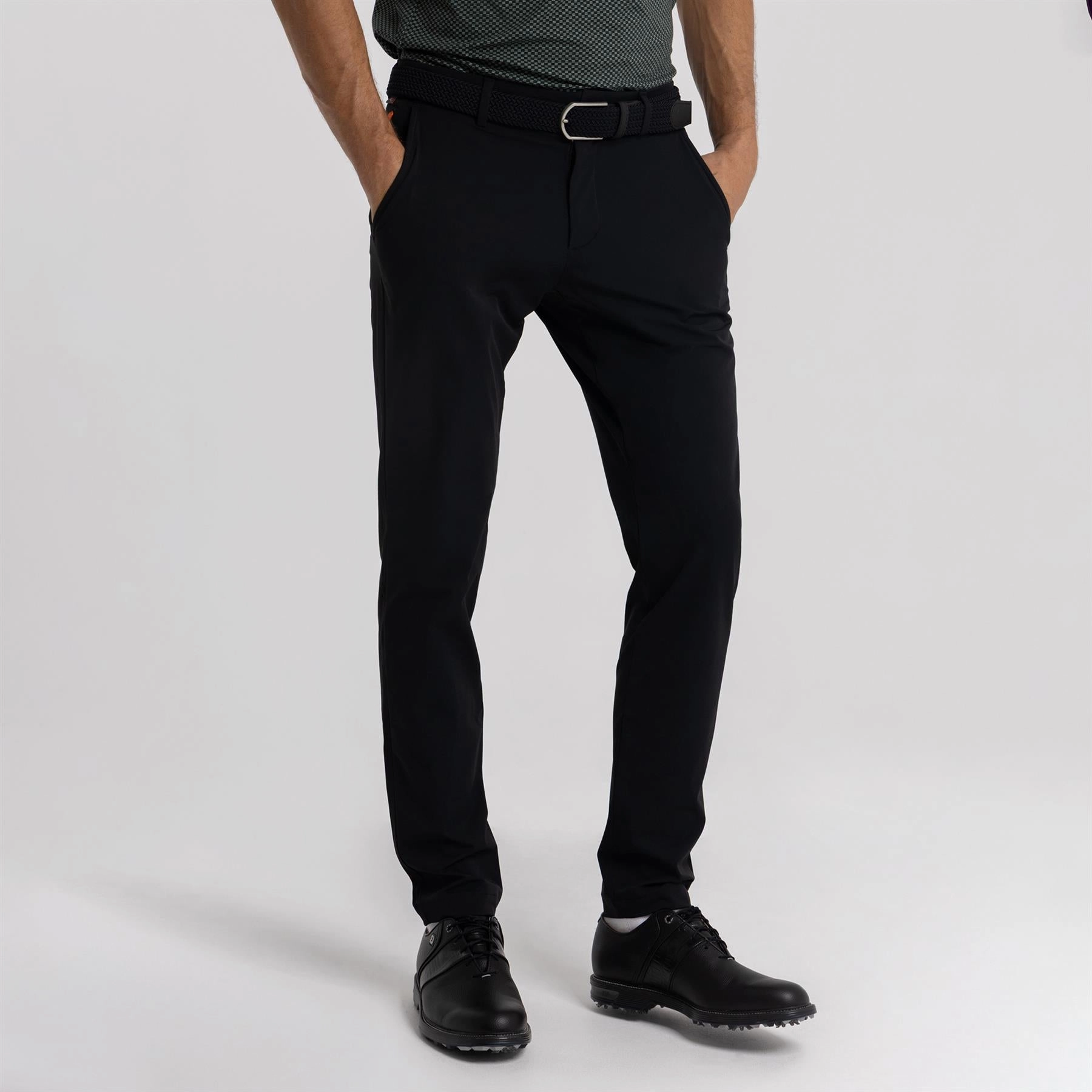 No Gap Waistband Iver Tailored Fit Pants Black