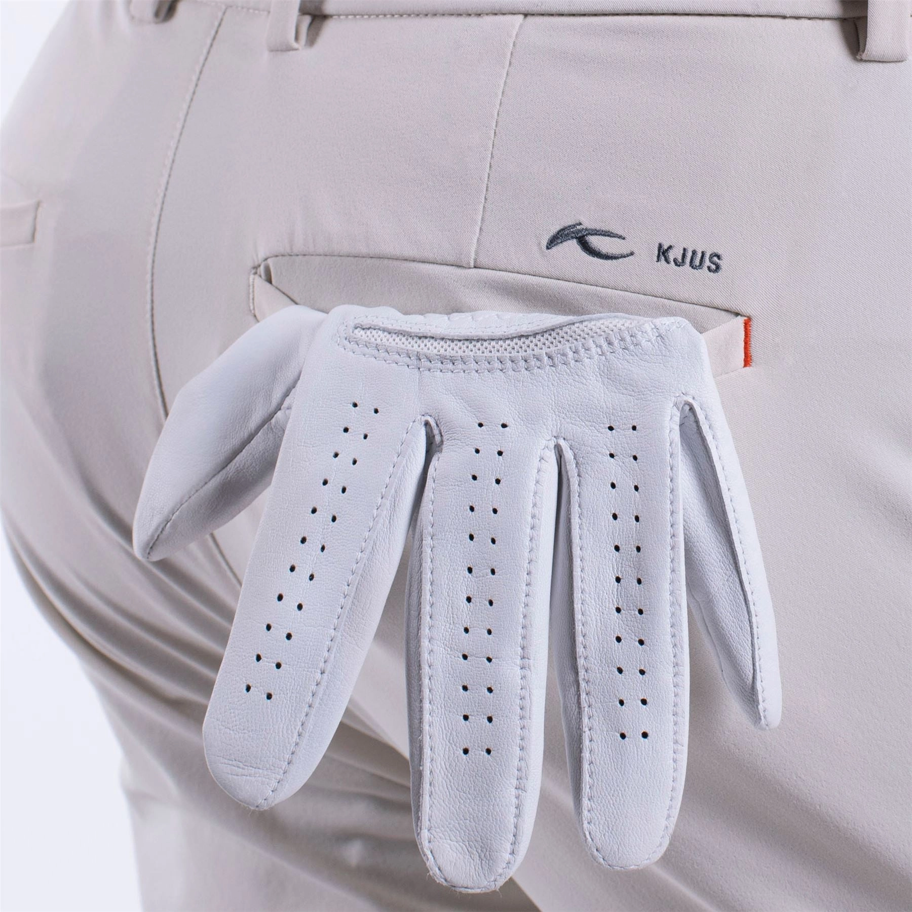 Iver Tailored Fit Trousers Birch Odor Control Technology Functional Look