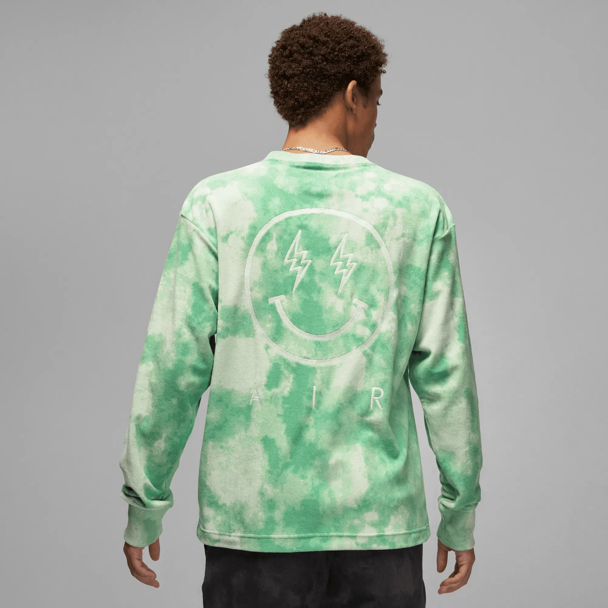 J BALVIN X JORDAN CREW - JADE AURA / ENAMEL GREEN HypoallergenicFabric