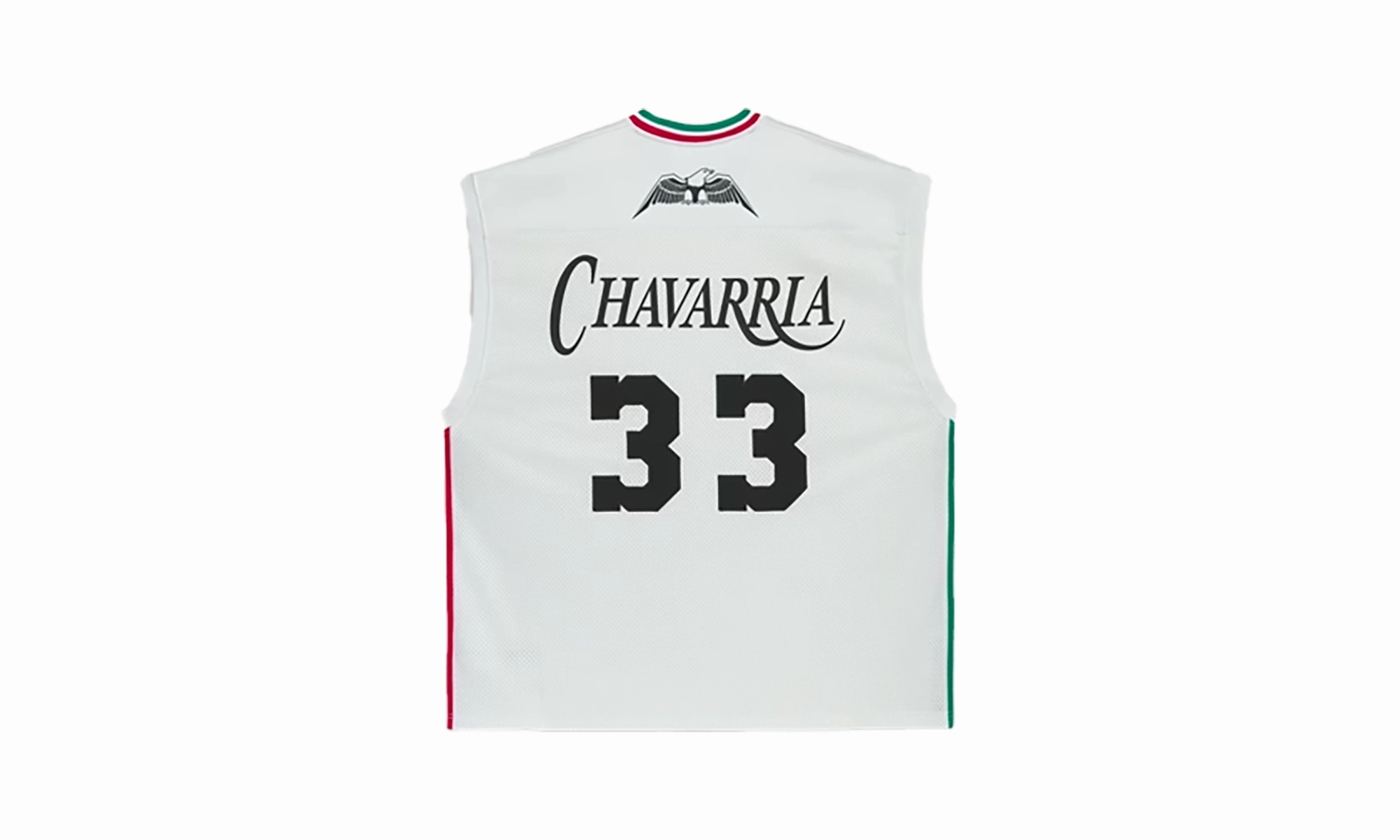 Jabbar Bball Jersey "Willy Chavarria - Off White" Ocean Air Match Fit
