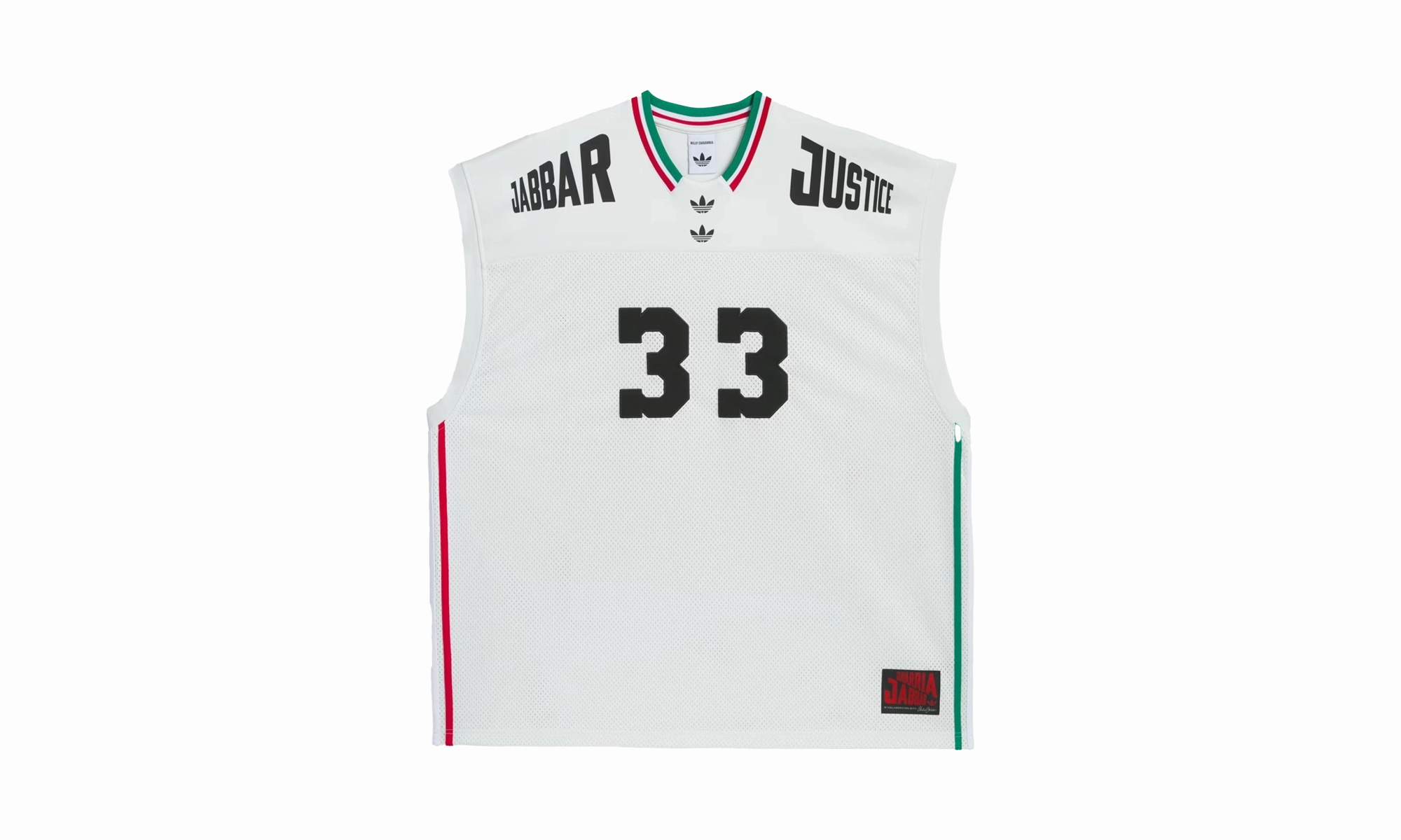 Jabbar Bball Jersey "Willy Chavarria - Off White" Picnic Fun