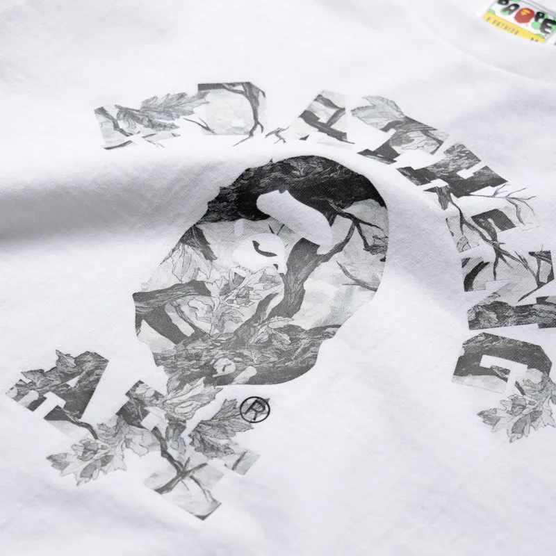 casino event Bestseller A Bathing Ape Tree Edge Camo College Tee - White/White