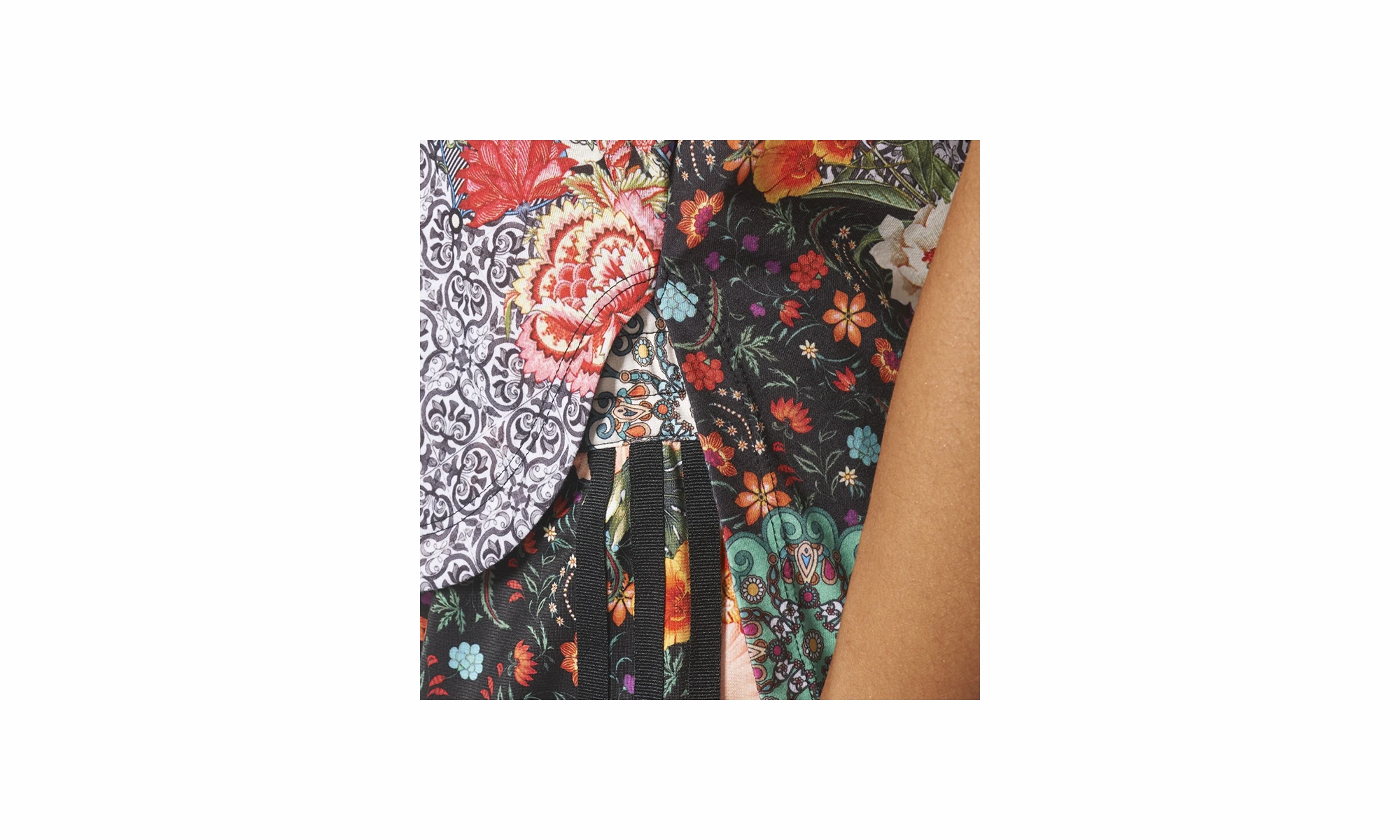 Day Glow Travel Proof Jardim Agharta Tank Top "Multicolor"