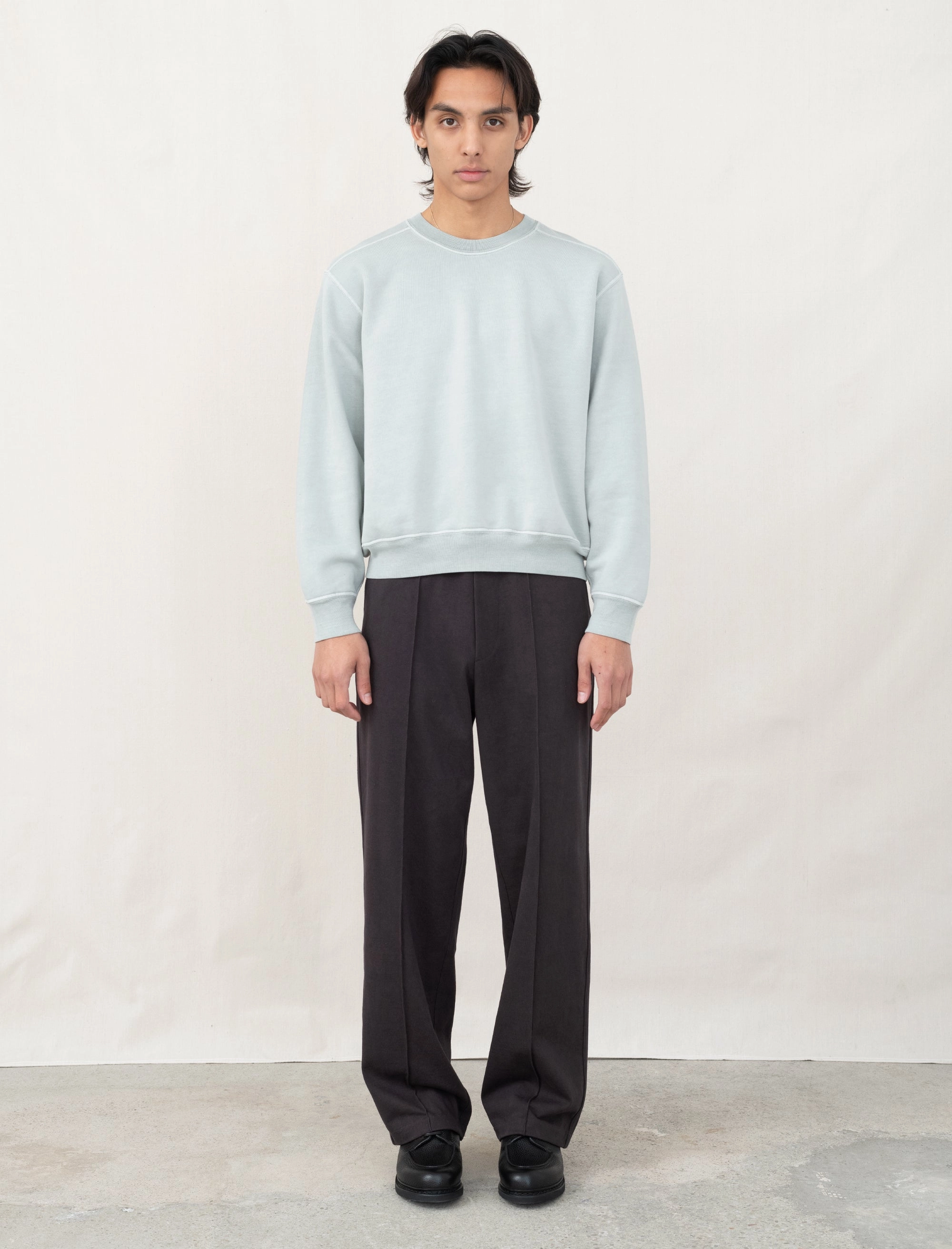 Roll-up style Jersey Band Pant (Tire Black)