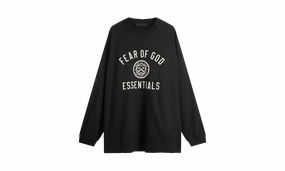 Forest Air Sky Mood Jersey Crewneck Long Sleeve Tee "Black"