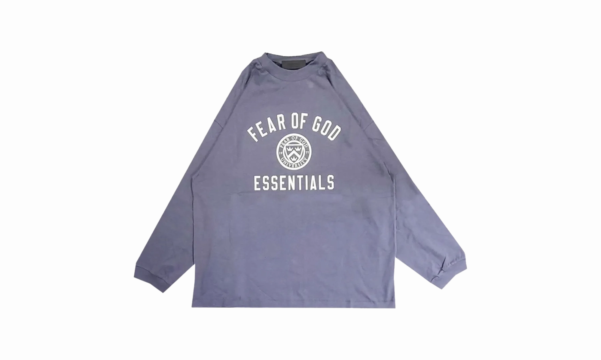 Jersey Crewneck Long Sleeve Tee "Marine" Trust Glow Global Edge