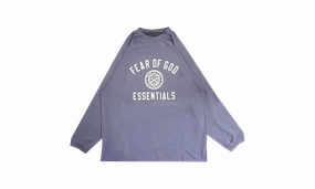 Jersey Crewneck Long Sleeve Tee "Marine" Hero Mode