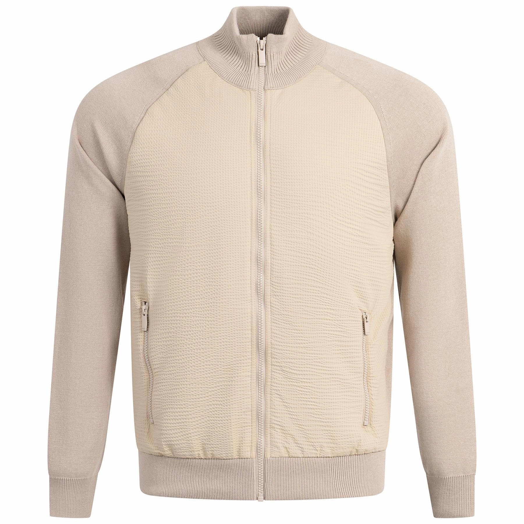 V-Neck Non Restrictive Cut Jiorge Jacket Light Beige