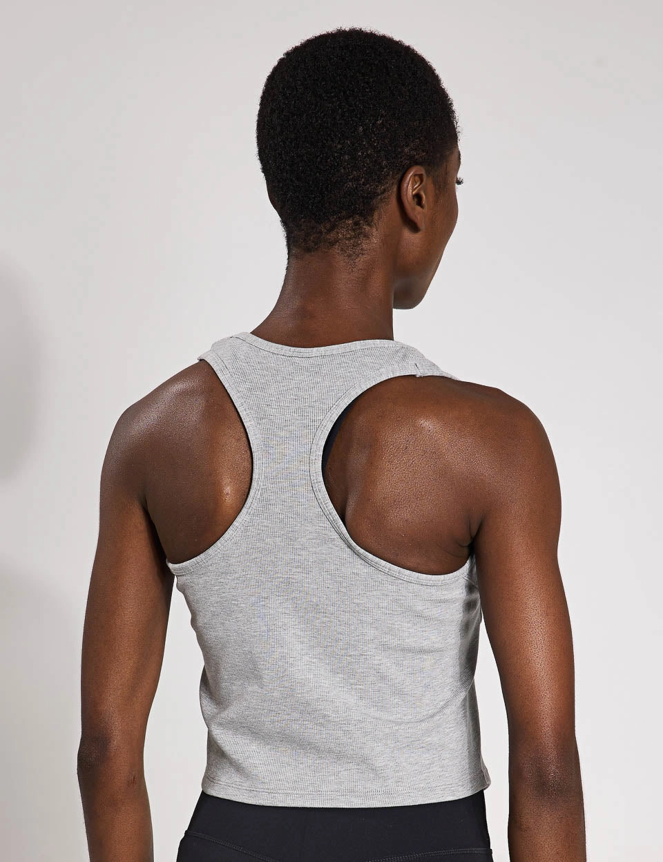 Athletic Performance Fabric Jodie Tank - Grey Marle