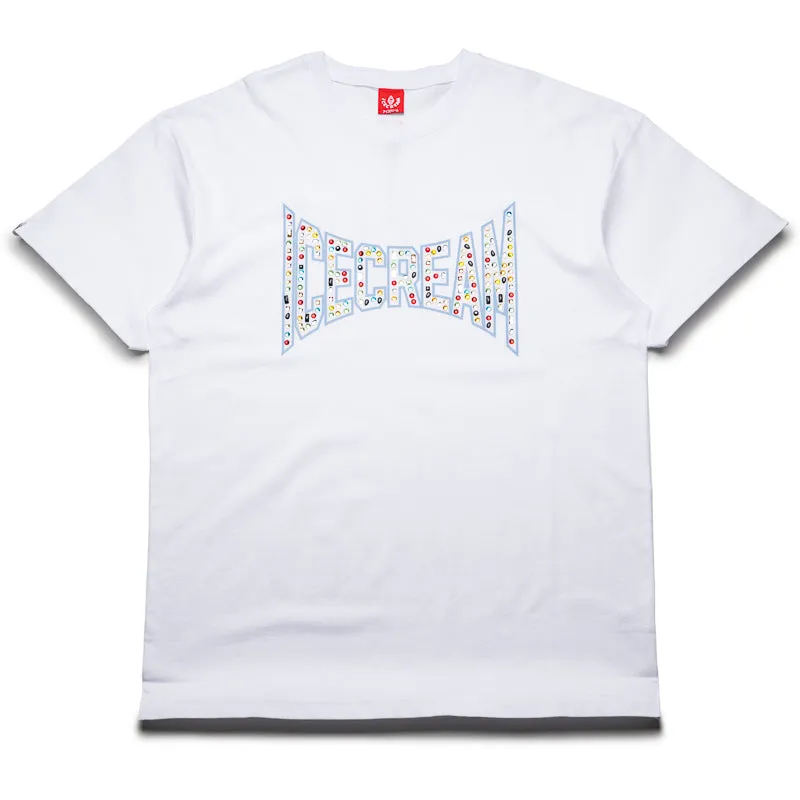 Easy to Wear Ice Cream Stoney Tee - White