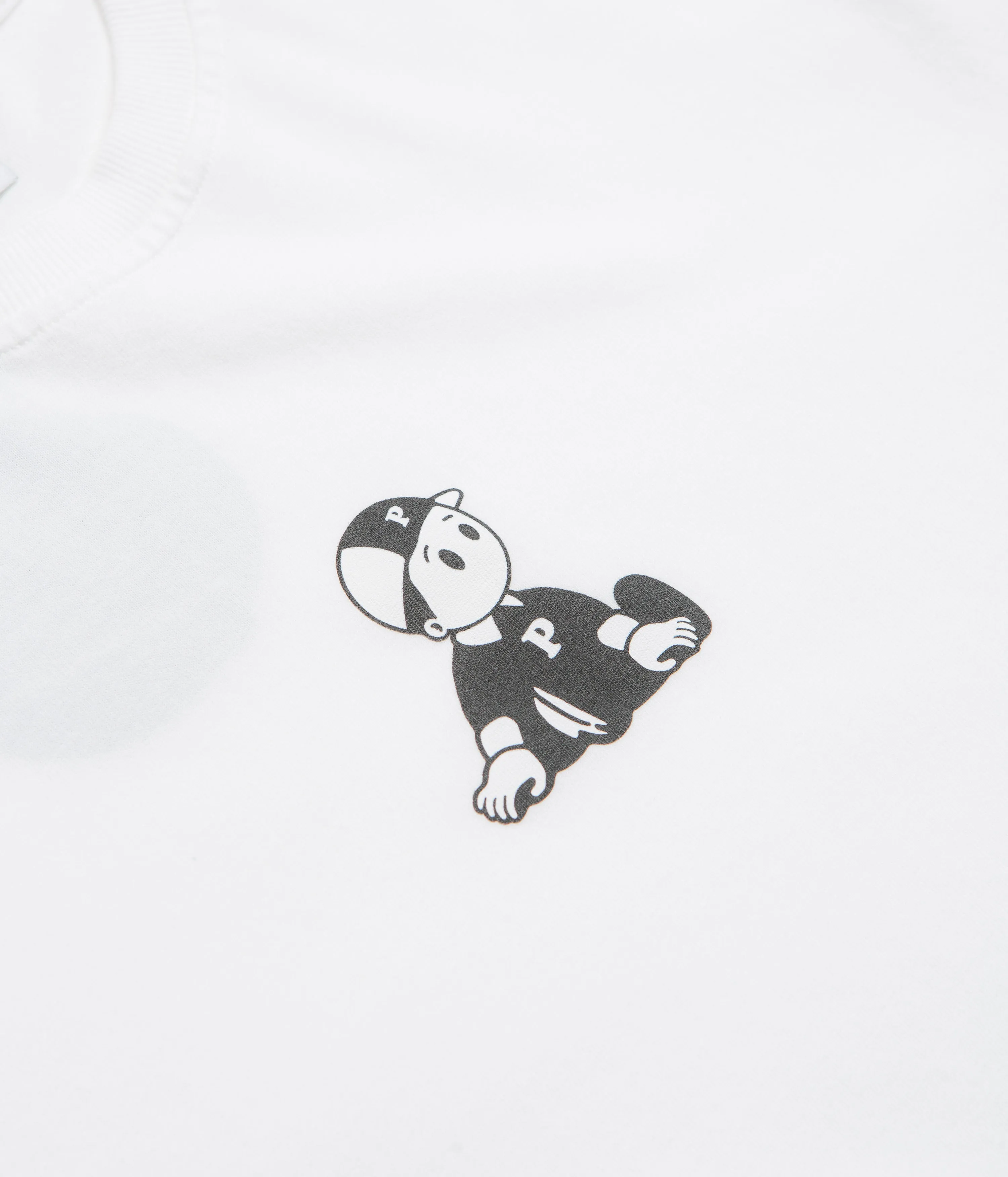 Pawa Speed Sports Boy T-Shirt - White loose silhouette vacation