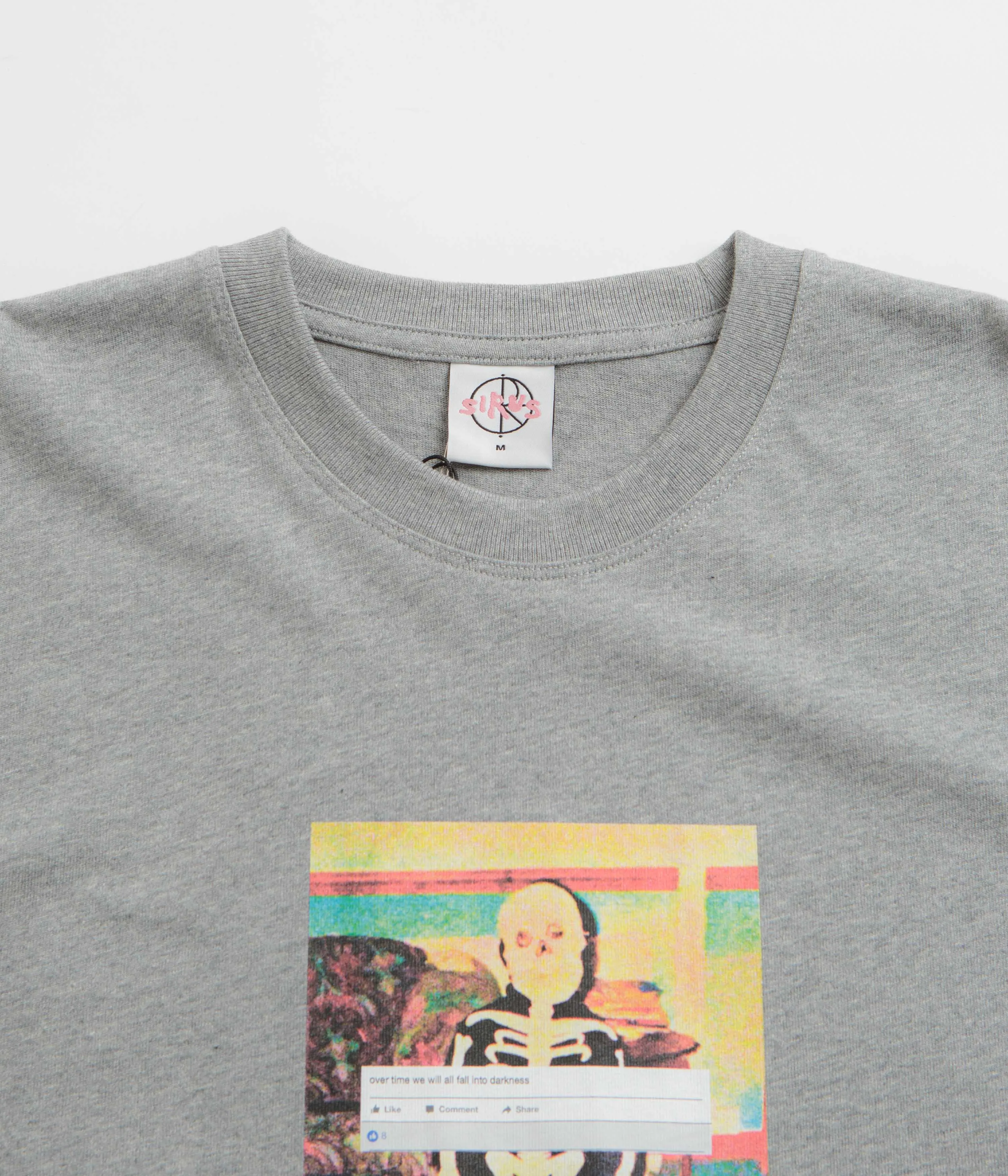 Polar Skeleton Kid T-Shirt - Heather Grey cinema venue