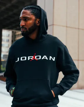Jordan Air Stretch Fleece Hoodie Cool Nylon MultiPocket
