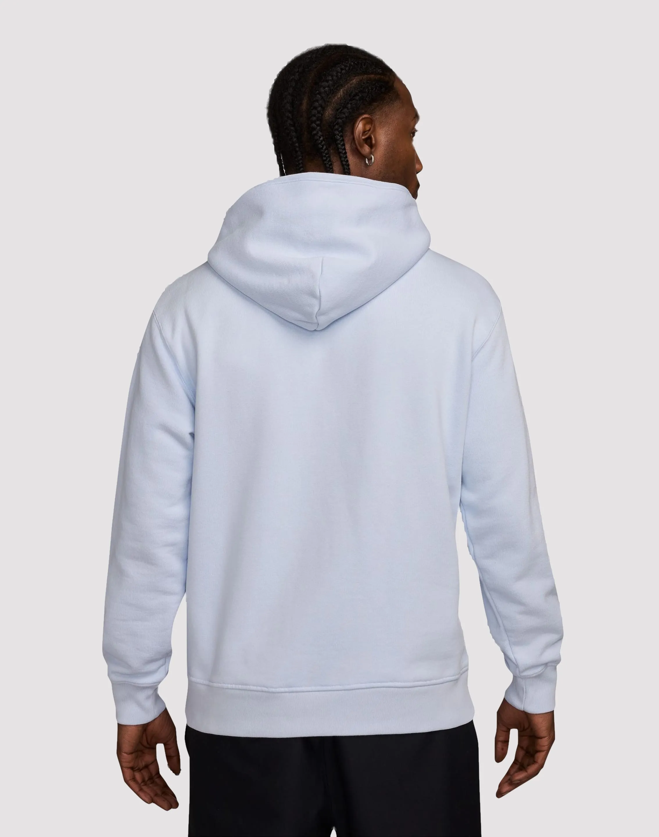 Jordan Air Wordmark Fleece Pullover Easy Breath ShrinkageFree Fabric